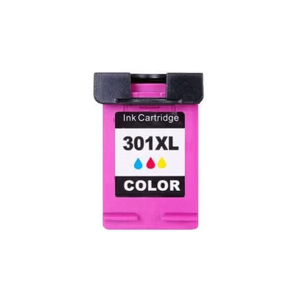 Compatible HP 301 XL  Couleur  Cartouche  Remanufacturée   Grande Capacité  