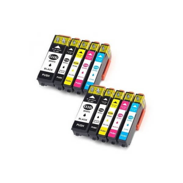 Epson 33XL cartouches encre compatibles - Pack de 5 pas cher