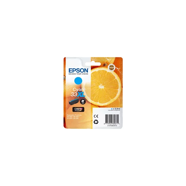 Cartouche Origine EPSON - Cyan - T3362XL - C13T33624012