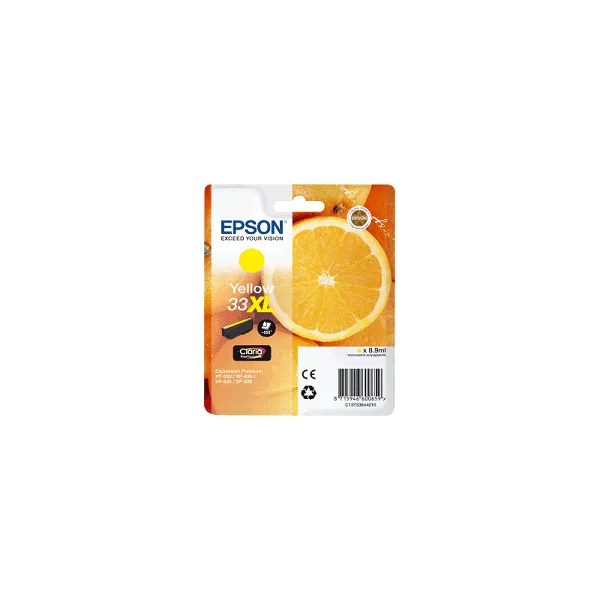 Cartouche Origine EPSON - Jaune - T3364XL - C13T33644012