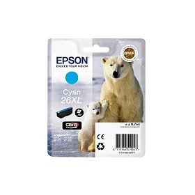Cartouche d'encre EPSON 26XL  Cyan  haute capacité
