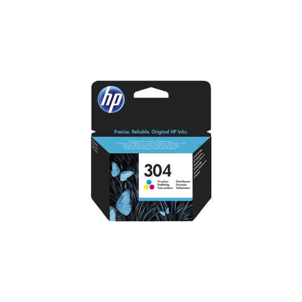 HP 304XL Noir Couleur Cartouche Remanufacturée Grande Capacité - UPrint 