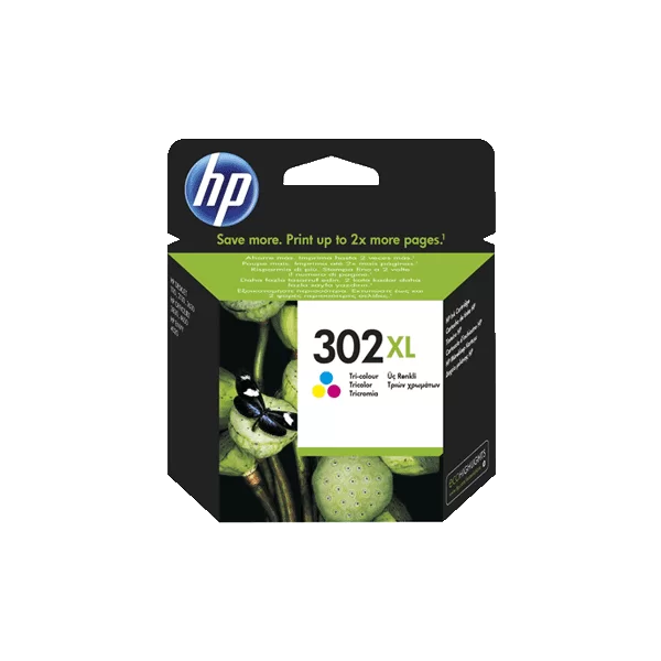 HP 302 - F6U65AE Couleurs Cartouche d'encre origine