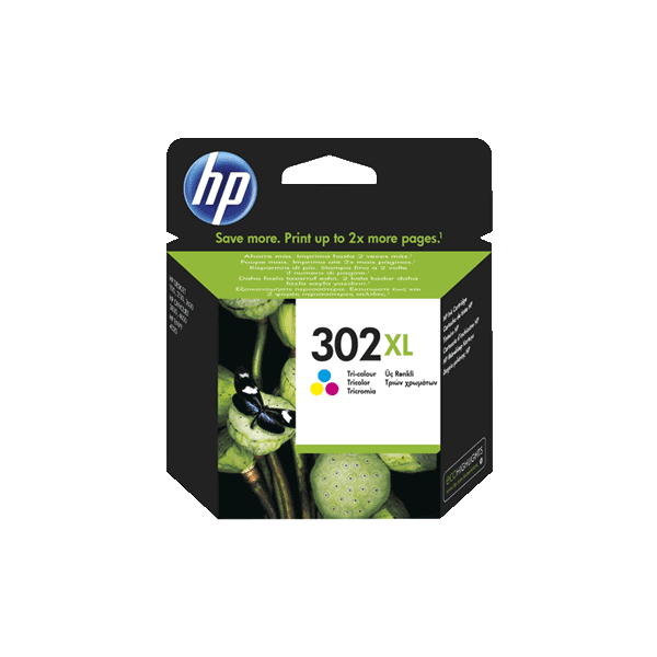 HP 302 - F6U65AE Couleurs Cartouche d'encre origine