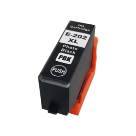Epson 202 Noir Photo XL Cartouche d'encre compatible  - 12ml