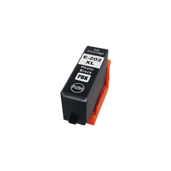 Epson 202 Noir Photo XL Cartouche d'encre compatible  - 12ml