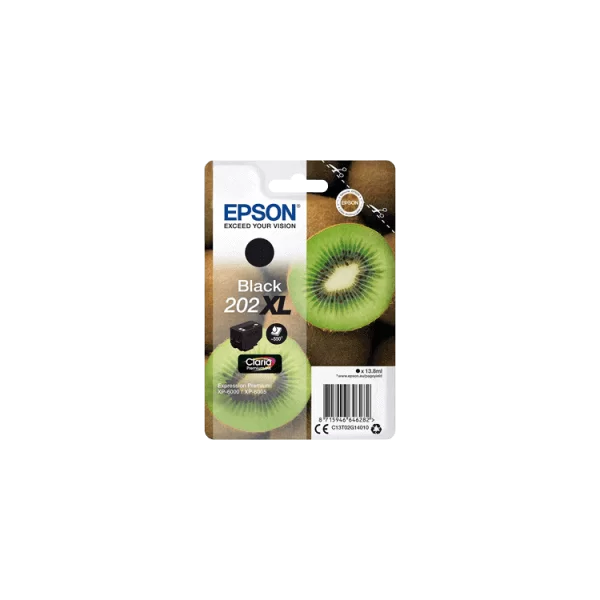 Epson 202 XL Noir Cartouche encre Originale - 13.8ml