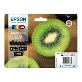 Epson 202  Pack 5 Cartouches encre Originales Noire et Couleurs