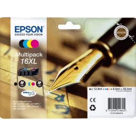 pack Cartouche d'encre Marque EPSON 16XL de haute capacité