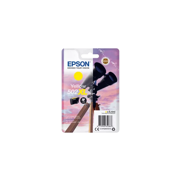 Epson 502XL Cartouche d'encre jaune originale - C13T02W34010