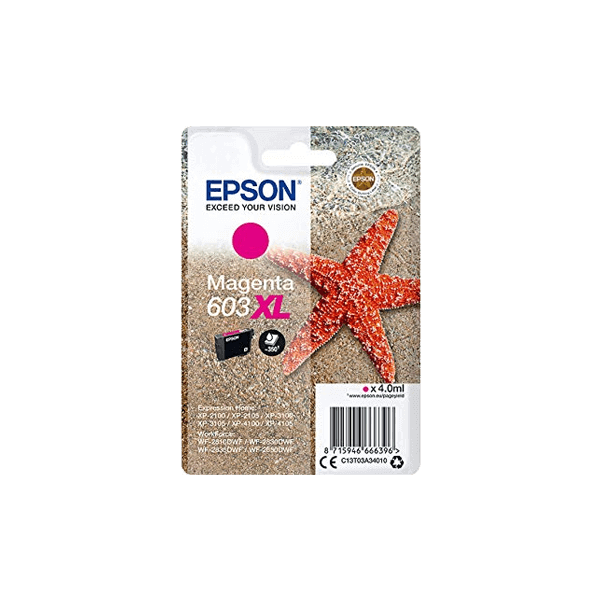 Epson 603XL magenta cartouche d'encre originale C13T03A34010