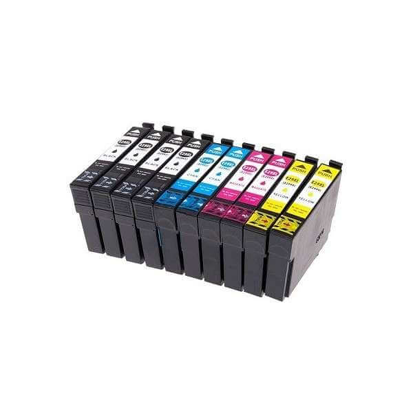 cartouches encre compatibles Epson T2996 - pack de 10 - Noir et Couleurs