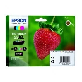 Pack Cartouches encre Origine EPSON - 4 Couleurs - T29 XL - Grande Capacité