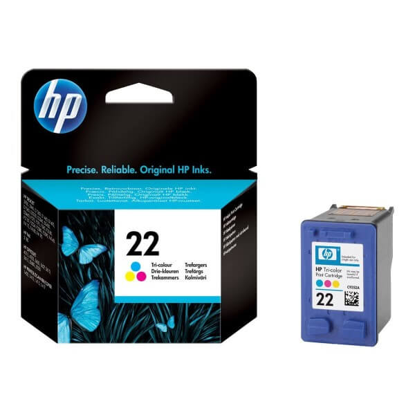 HP 22 - cyan, magenta, jaune - cartouche d'encre originale pas cher