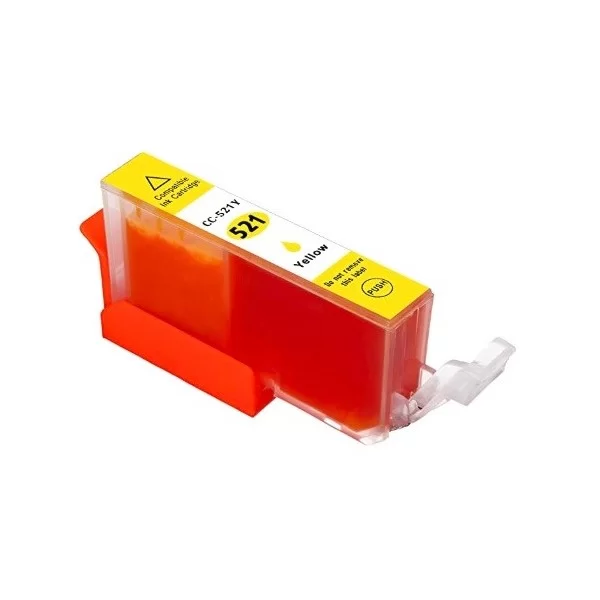 Canon CLI521  Jaune  Cartouche Compatible Premium 