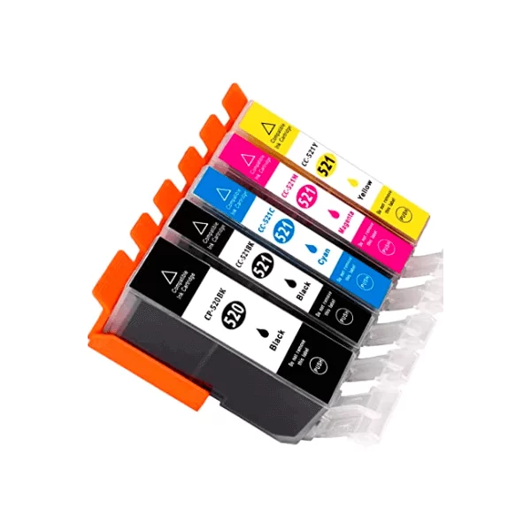 Canon PGI520/CLI521  Cartouches Compatibles Premium 