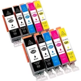 Canon PGI520/CLI521  Cartouches Compatibles Premium 