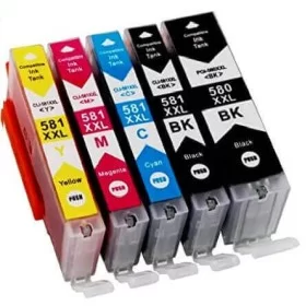 Cartouche encre compatible Canon PGI-580 XXL Noir  haute capacité