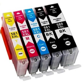 Cartouche encre compatible Canon PGI-580 XXL Noir  haute capacité