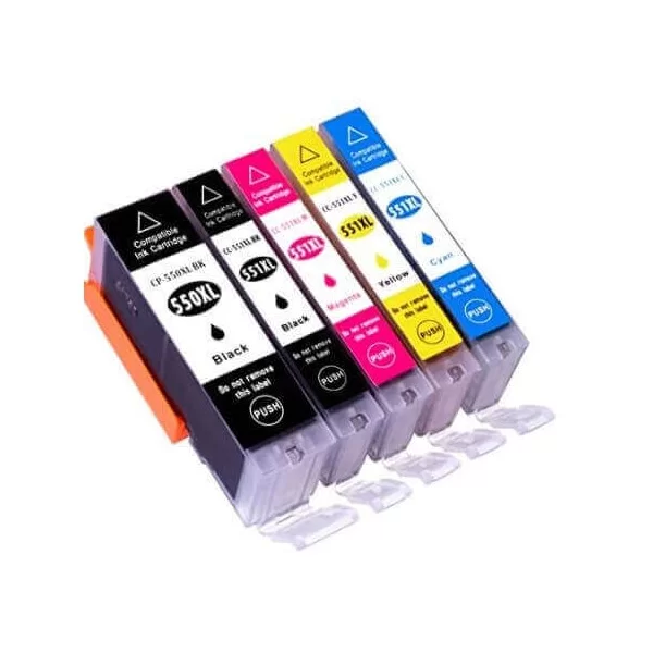 Pack Compatible Canon PGI550/CLI551  