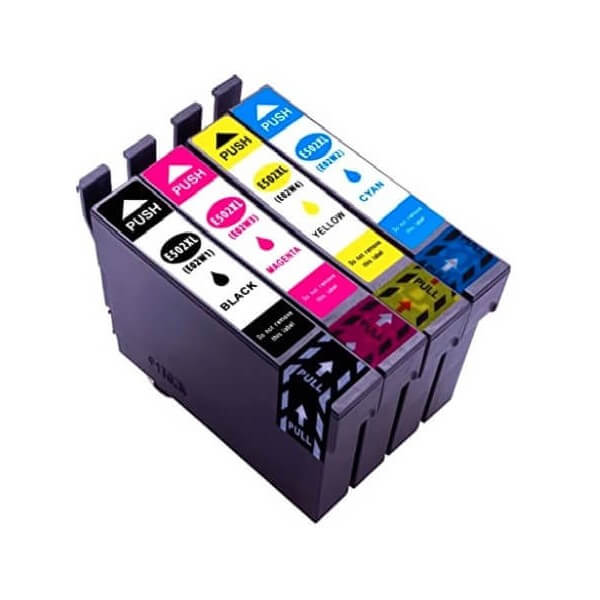 Epson 502 XL Noir - Couleurs - Cartouches d'encre compatible - pack de 4 (1x17ml + 3x14ml)