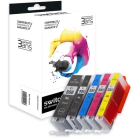 pack compatible cartouches d'encre Canon PGi-550 / CLi-551 XL