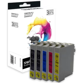 Epson T0712 Jaune Cartouche Compatible Premium - Switch