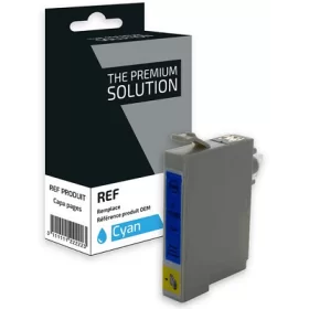 Epson T0712 Cyan  Cartouche Compatible Premium