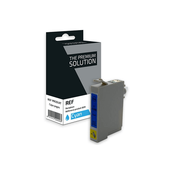 Epson T0712 Cyan  Cartouche Compatible Premium