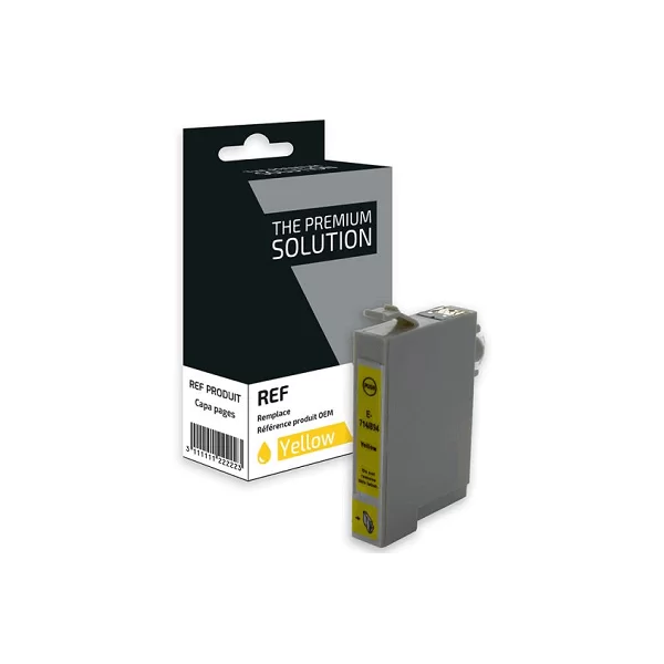 Epson T0714  Jaune Cartouche Compatible Premium 
