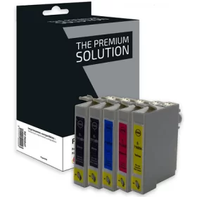 Multipack Epson T0715 (Noire+Couleurs)  Cartouches Compatibles Premium