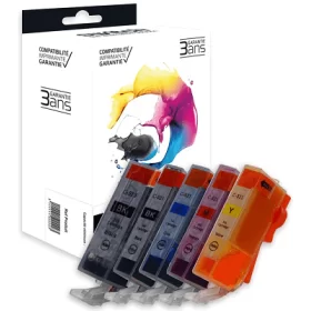 Cartouche d'encre Compatible Canon CLI-521 Jaune  Premium