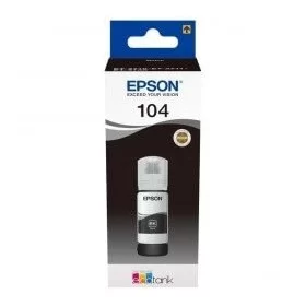 EPSON 104 Noir - Bouteille d'encre générique équivalent Epson C13T00P140 / T104