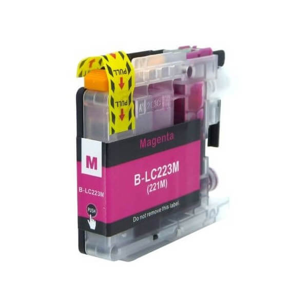 Cartouche pas chère compatible Brother LC223 M - Magenta - Jet d'encre