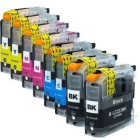Brother LC223 Pack Cartouches encre Compatibles