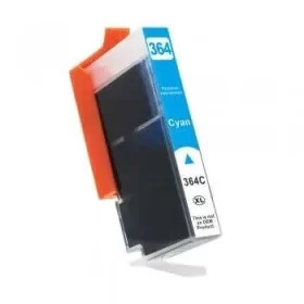 Compatible HP364  XL Cyan  Cartouche Remanufacturée  Grande Capacité 