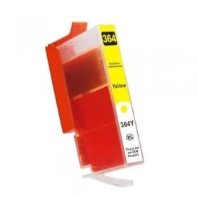 Compatible HP364 XL Jaune Cartouche Remanufacturée Grande Capacité