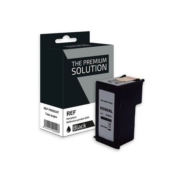 HP 350 XL  Noir Cartouche d'encre compatible Grande CapacitéT