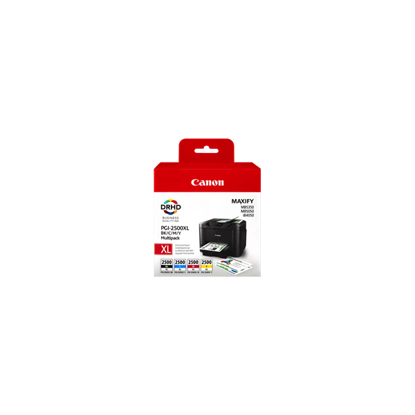 Compatible Canon PGI-2500 XL - Pack de 4 cartouches Haute capacité