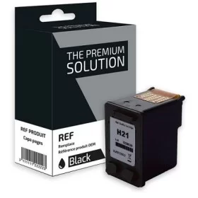 HP N°21 Noire : Cartouche Remanufacturé  - UPRINT