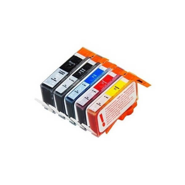 HP 364 XL pack Cartouches d'encre  Compatibles + 1 noire photo