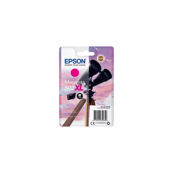 Epson 502XL Cartouche d'encre Cyan origine - C13T02W24010