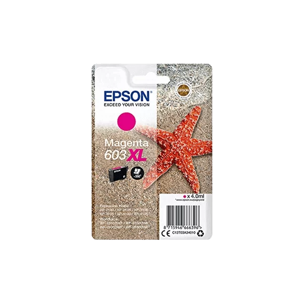 Epson 603XL magenta cartouche d'encre originale C13T03A34010