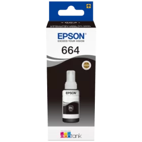 Bouteille d'encre Ecotank noire compatible Epson T6641