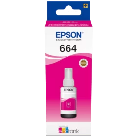 Bouteille d'encre Ecotank Origine Epson T6643 Magenta