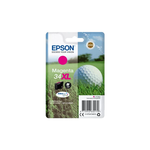 Epson 34XL T3473XL Magenta - Cartouche d'encre marque Epson