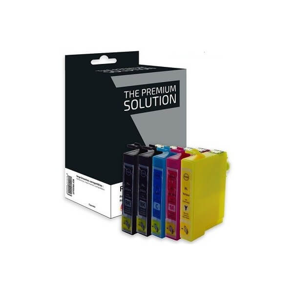 Epson 502 XL Noir - Cartouche d'encre compatible - 17ml - k2print