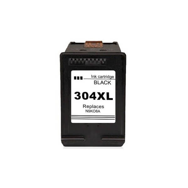 Compatible HP 304XL Noir Cartouche Remanufacturée Grande Capacité