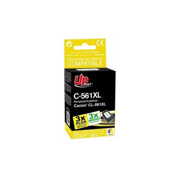 Canon CL-561XL-CL couleur - Cartouche Premium Uprint compatible pas cher