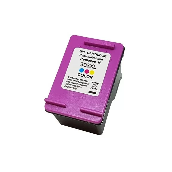 HP 303 XL Couleur  Cartouche Remanufacturée Grande Capacité